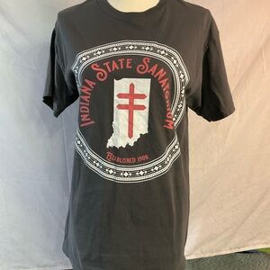 Indiana State Sanatorium Graphic Tee - Charcoal